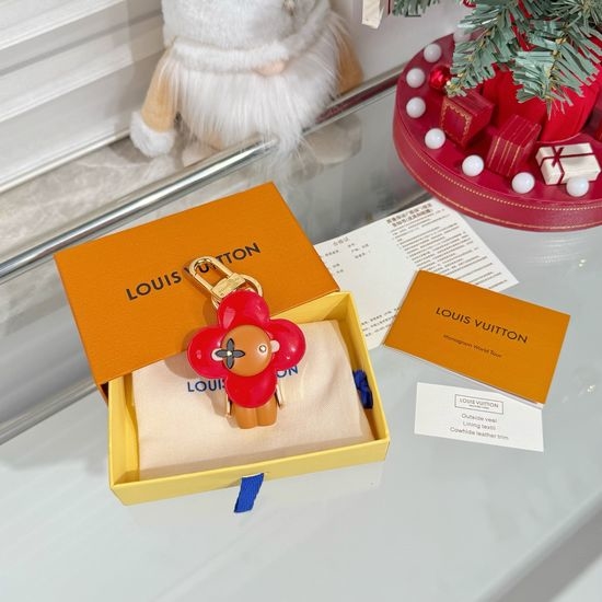 Louis Vuitton LV Sunflower Doll Keychain Bag Charm