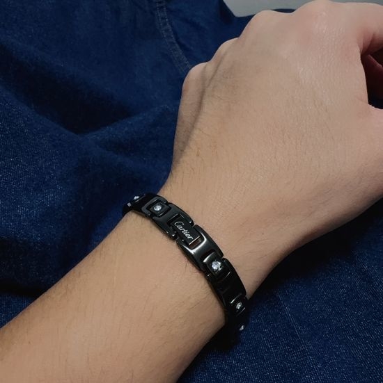 Cartier Classic Thick Chain Link Bracelet
