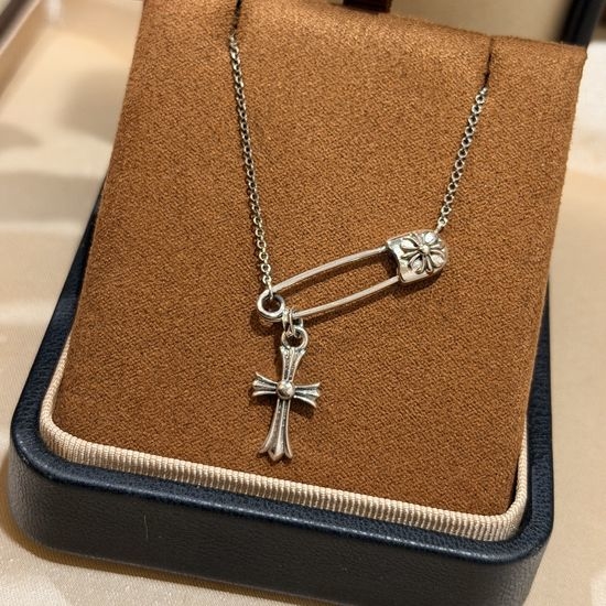 Chrome Hearts Vintage Cross Pendant Necklace