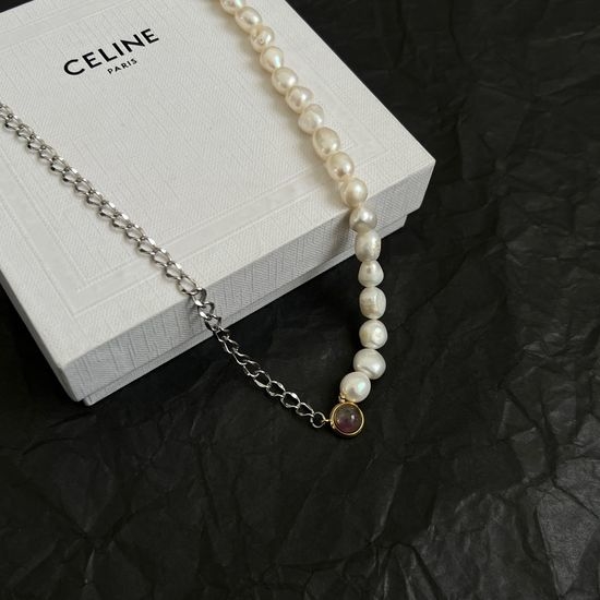 Celine Minimalist Fashion Necklace Versatile Jewelry