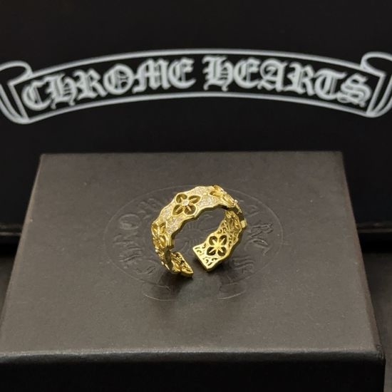 Chrome Hearts Vintage Cross Open Ring