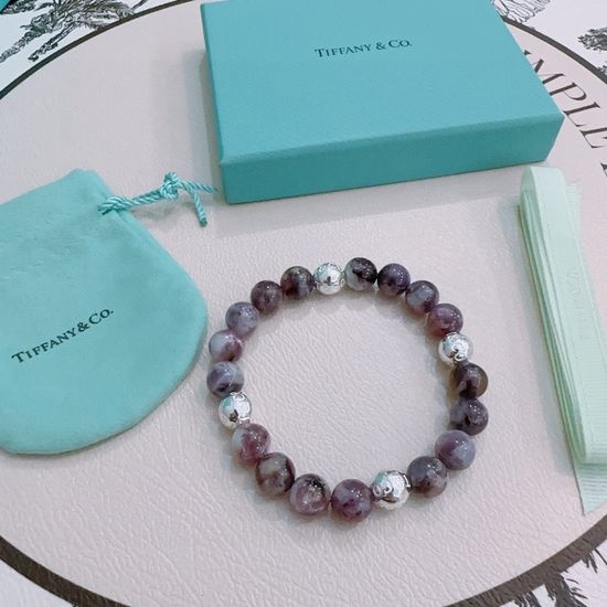 Tiffany & Co. Vintage Agate Silver Style Bracelet