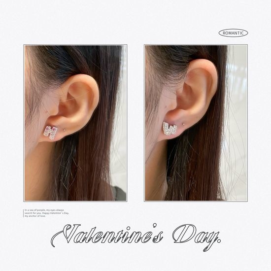 Harry Winston Gradient Pink Diamond Stud Earrings