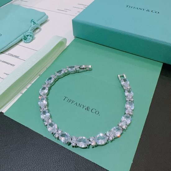Tiffany & Co. Custom Tiffany Bracelet with High Carbon Diamonds