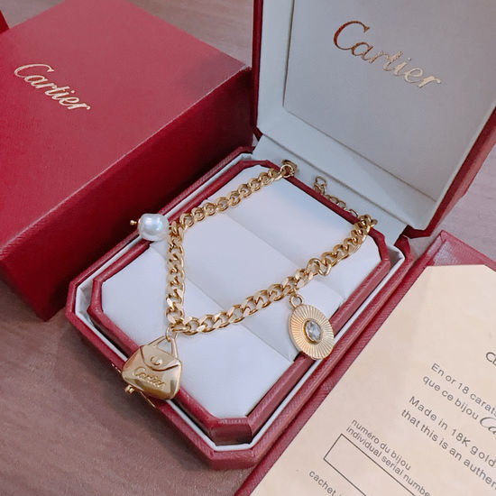 Cartier Titanium Steel Classic Jewelry Set