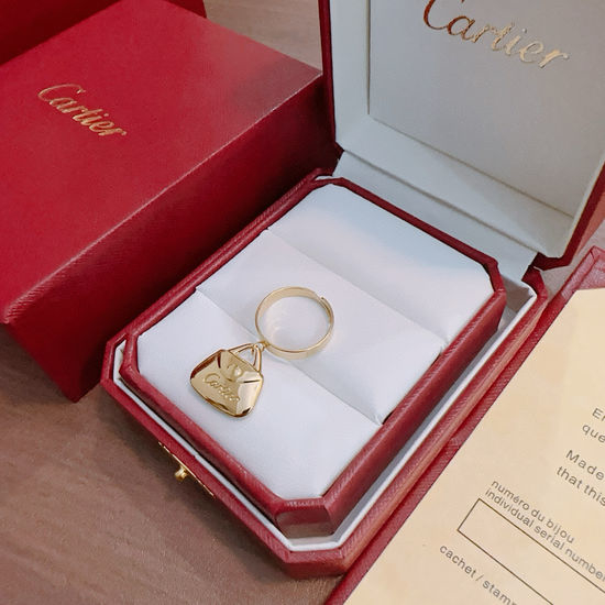 Cartier Jewelry Set Necklace Earrings Bracelet Ring