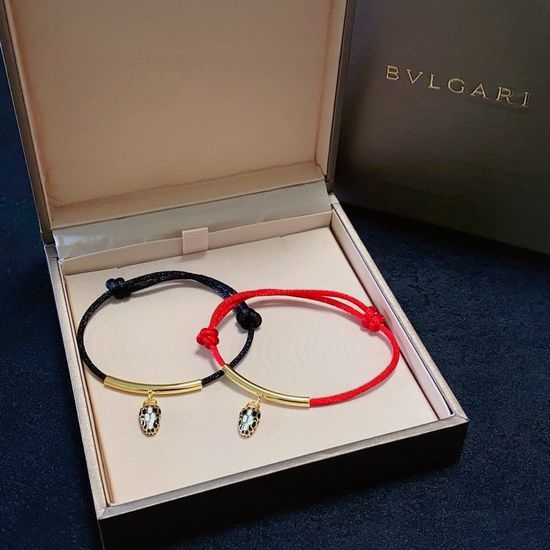 Bvlgari Lucky Red Rope Snake Bracelet