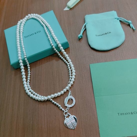 Tiffany & Co. Vintage Retro Silver Necklace