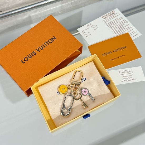 Louis Vuitton LV Bottle Cap Whistle Key Chain