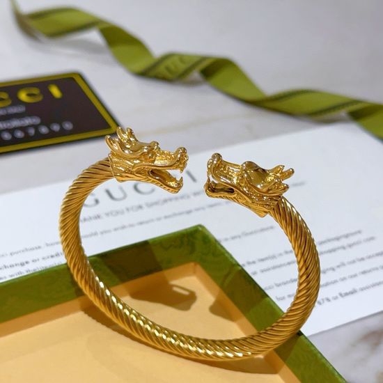 Gucci Vintage Ceramic Bangle Classic Retro Jewelry