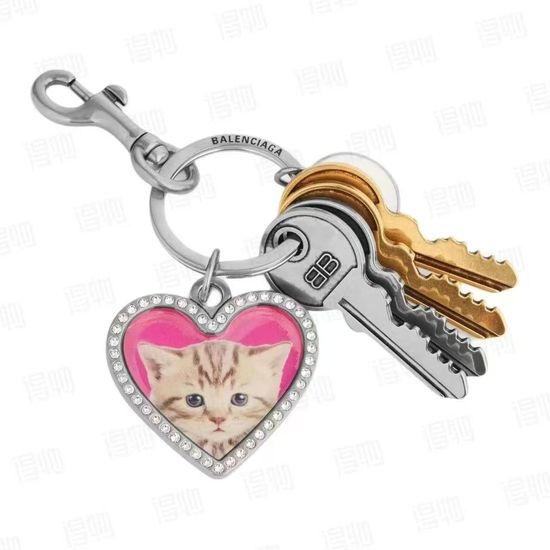 Balenciaga Minimalist Multi Element Keychain Bag Charm