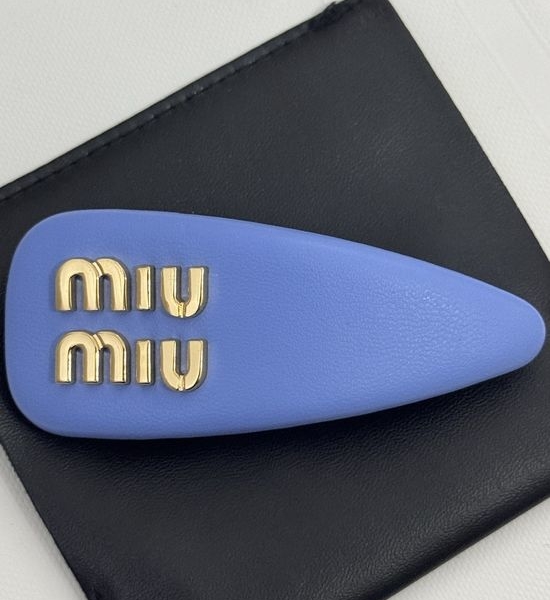 Miu Miu Blue Purple Fashion Hair Clip