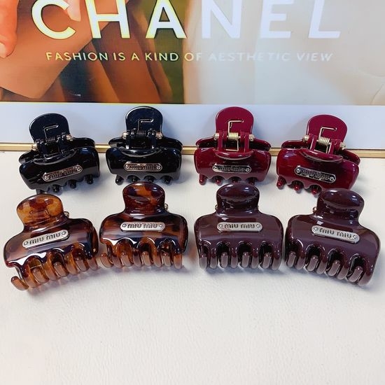 Miu Miu Acetate Mini Hair Claw Clips