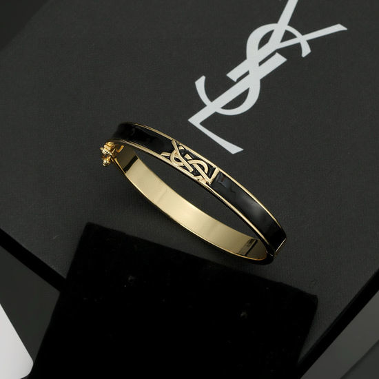 Yves Saint Laurent YSL Shiny Versatile Fashion Bangle