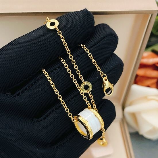Bvlgari Gold Spring Ceramic Necklace