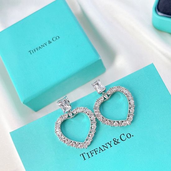 Tiffany & Co. Limited Edition Heart-Shaped Diamond Earrings