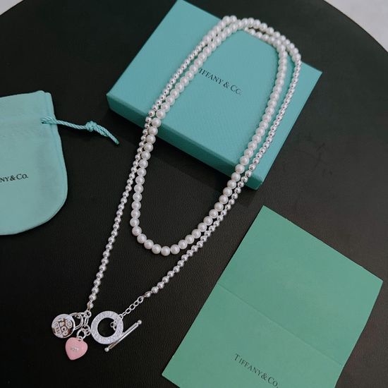 Tiffany & Co. Vintage Two-layer Long Necklace