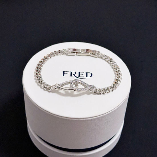 Fred Full Diamond Fred Horsebit Bracelet