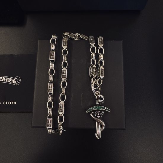 Chrome Hearts Vintage Retro Pendant Necklace