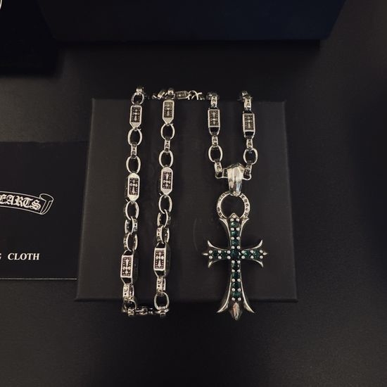 Chrome Hearts Vintage Retro Pendant Necklace