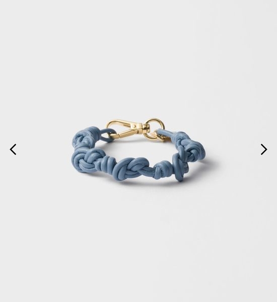 Prada Cowhide Elegant Delicate Bracelet