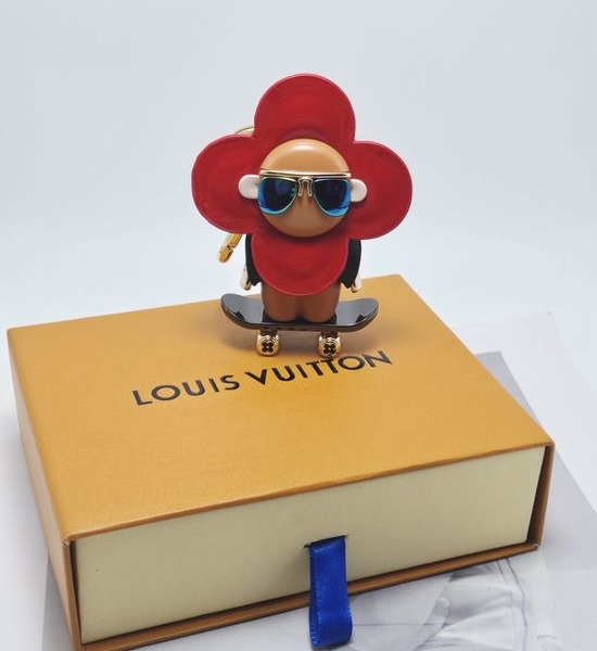 Louis Vuitton LV Sunflower Doll Key Chain Bag Pendant