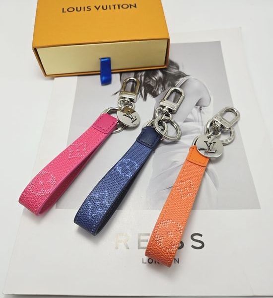 Louis Vuitton LV Three Color Key Ring Bag Charm
