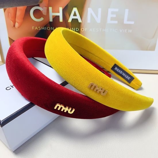 Miu Miu Velvet Headband Timeless Elegant Design