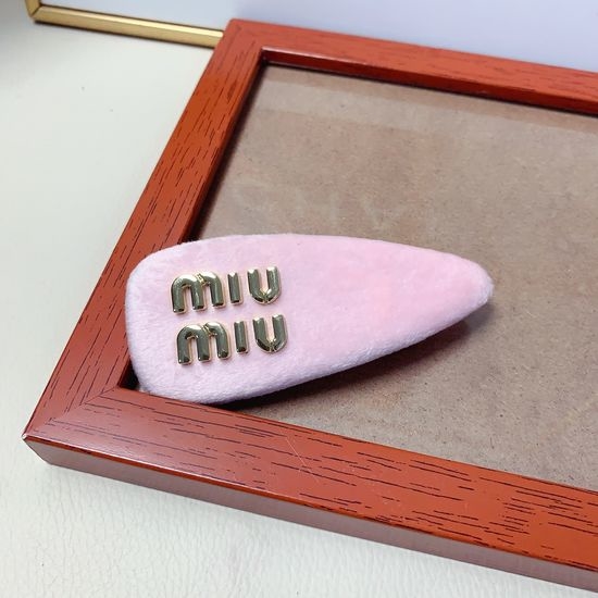 Miu Miu Velvet Premium Spring Hair Clip