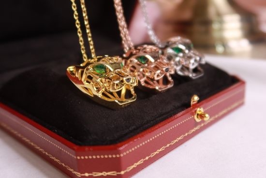 Cartier Hollow Leopard Head Adjustable Necklace