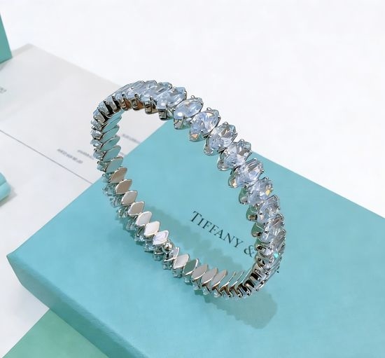 Tiffany & Co. Stretch Crystal Inlaid Bracelet