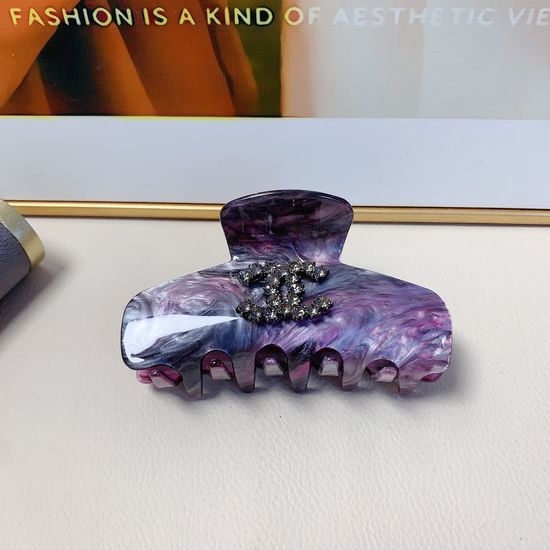 Chanel Acetate Shiny Hair Claw