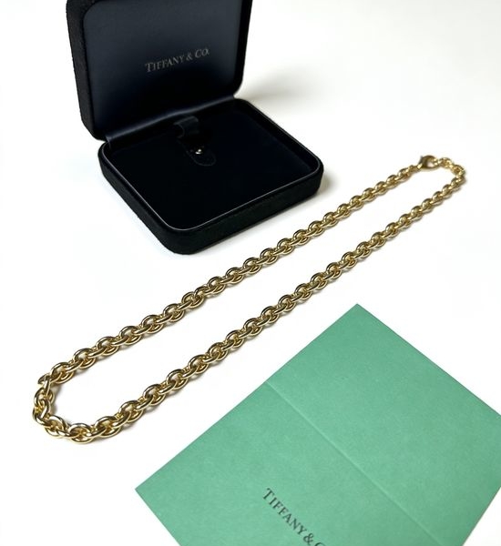 Tiffany & Co. Vintage Style Silver Chain Necklace