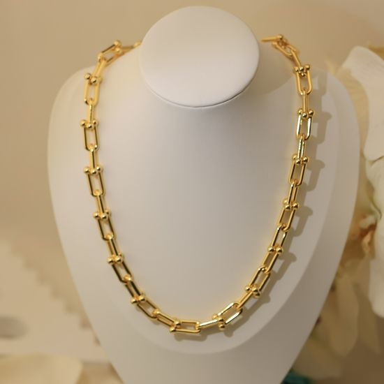 Tiffany & Co. Classic Elegant Adjustable Chain Necklace