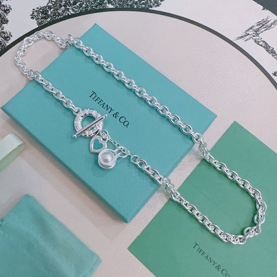 Tiffany & Co. Celebrity Inspired Vintage Silver Necklace