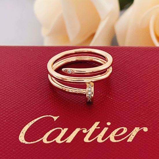 Cartier Rose Gold Nail Ring