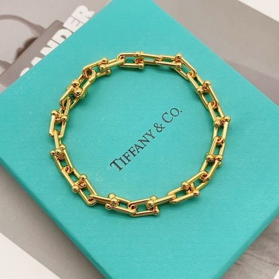 Tiffany & Co. U-shaped Golden Bracelet
