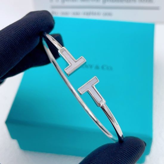 Fendi Silver Mother of Pearl Bracelet