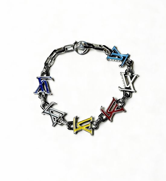 Louis Vuitton LV Vintage Cuban Chain Bracelet Adjustable Trendy Jewelry