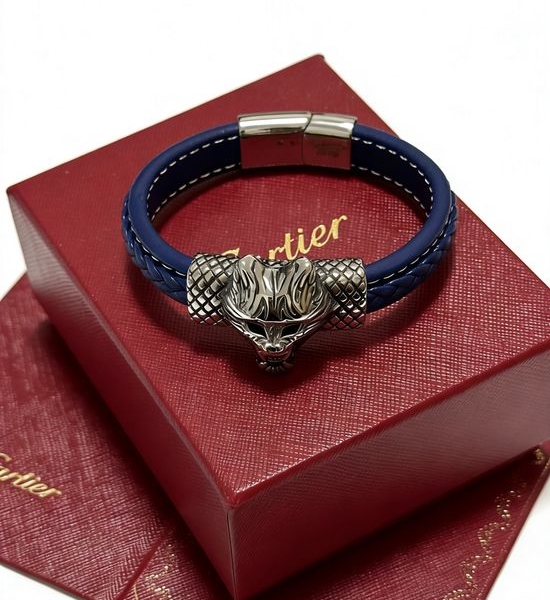 Cartier Vintage Leather Bracelet Exquisite Craftsmanship
