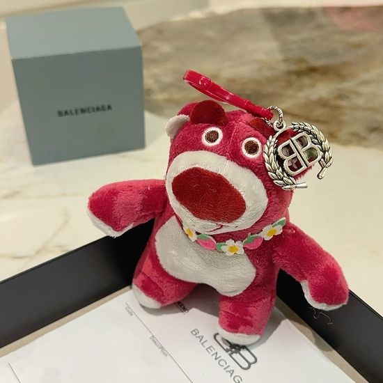 Balenciaga Vintage Finish Bag Charm Keychain