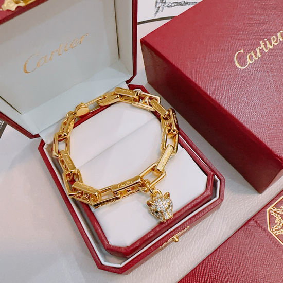 Cartier Classic Gold Bracelet Handmade Elegant Jewelry