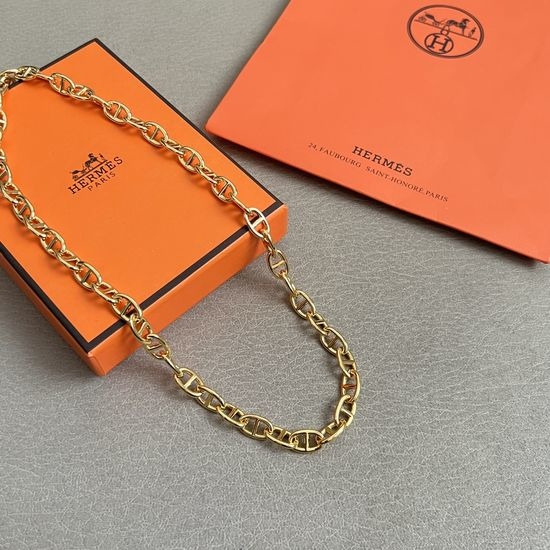 Hermes Elegant Necklace with Delicate Design