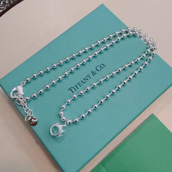 Tiffany & Co. Classic Sterling Silver Pendant Necklace