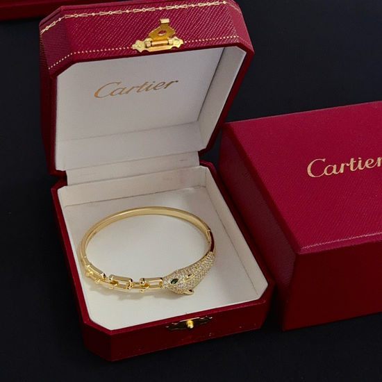Cartier Diamond Inlaid Classic Fashion Bangle