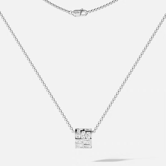 Apm monaco Ice Shape Adjustable Choker Necklace