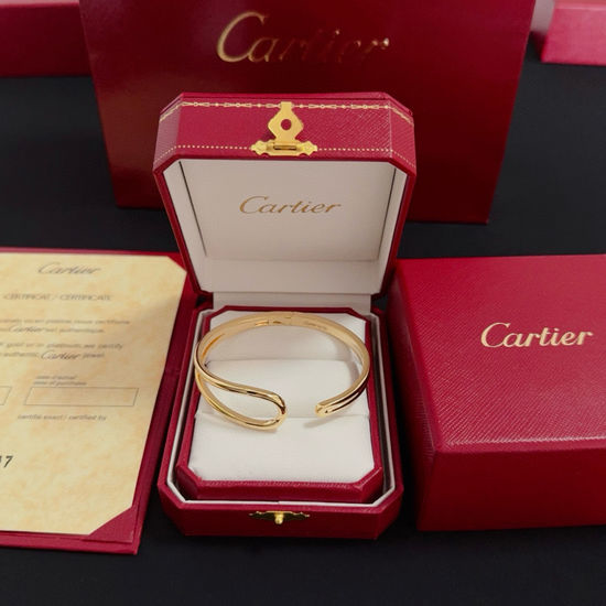 Cartier Diamond Inlaid Classic Timeless Bangle