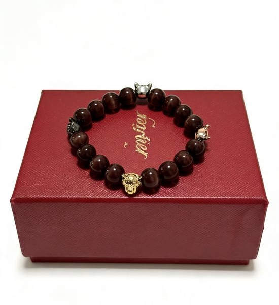 Cartier Agate Inlay Bracelet Exquisite V-Gold Craftsmanship