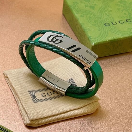 Gucci Genuine Leather Wristband Hand Accessory