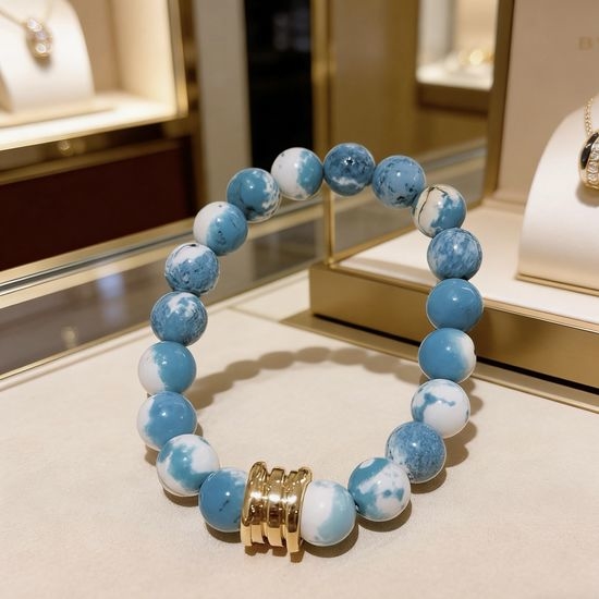 Bvlgari Elegant Natural Stone Bracelet